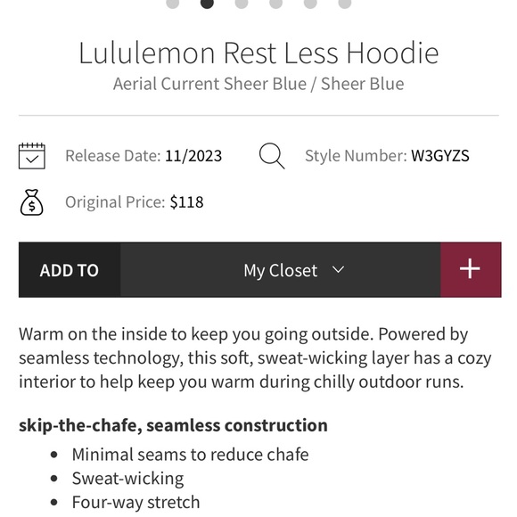 Restless Ribbed Hoodie6 - Picture 4 of 4